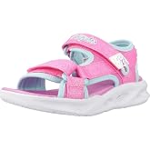 Skechers SOLA GLOW SANDAL Girls Gs Pembe Işıklı Sandalet Y&uuml;r&uuml;y&uuml;ş AyakkabısıKız &Ccedil;ocuk