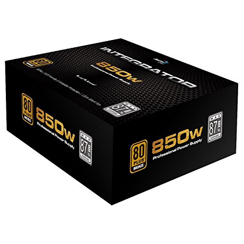 Schaltnetzteil PSU 850W ATX 80 PLUS Bronze mit 12cm Leise Schwarzen Lüfter / Für PC Computer / iCHOOSE - 4
