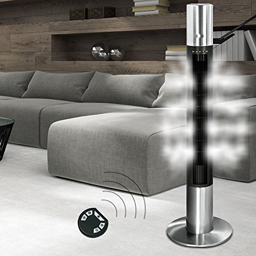 AEG Edelstahl Stand Säulen Windmaschine Lüfter Ventilator Bürolüfter T-VL 5537 - 2