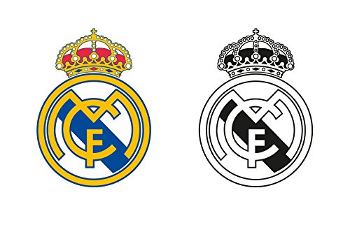 Dekorative Aufkleber für repositionable Wand – Vinyl genehmigte offiziell Real Madrid – Spieler Große - 6