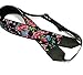 Price comparison product image Red roses and blue bells camera strap. Flower camera strap. Black DSLR / SLR Camera Strap. Vintage botanical camera strap. Durable, light weight and well padded camera strap. code 00089
