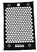 Price comparison product image Black acupressure mat with stimulation points 74 x 43 cm for massage and relaxation
