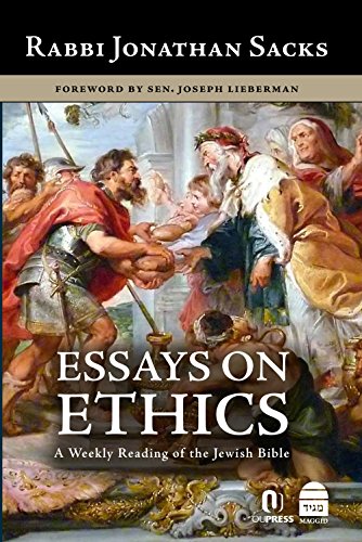 Essays on Ethics: A Weekly Reading of the Jewish Bible (English Edition)