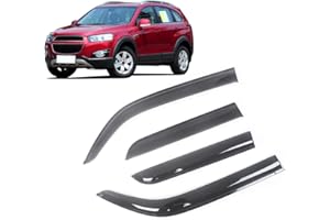 AAHERI 4 Stück Autofenster Windabweiser, Für Chevrolet Captiva 2006-2016 Vorne Hinten Regenschutz Seitenfenster Luftabweiser Beschlagfrei Beschattung Langlebiger Auto Zubehör