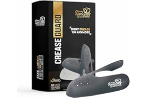 SHOESTACK Airforce Crease Guard - The Ultimate Shoe Crease Protector and Sneaker Shoe Shield - Anti Crease Shields for Toe Box Creases & Wrinkles Men and Women x3 Pack