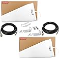 NETBOON MIMO LPDA Antenna Kit for Routers with HLF 400 Cable 15+15 Meter
