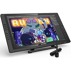 XP-Pen 22E Pro Tableta Digital de Dibujo Gráfico HD IPS Monitor con Teclas Express y Soporte Ajustable Viene con el Último Software de Dibujo de OpenCanvas 7