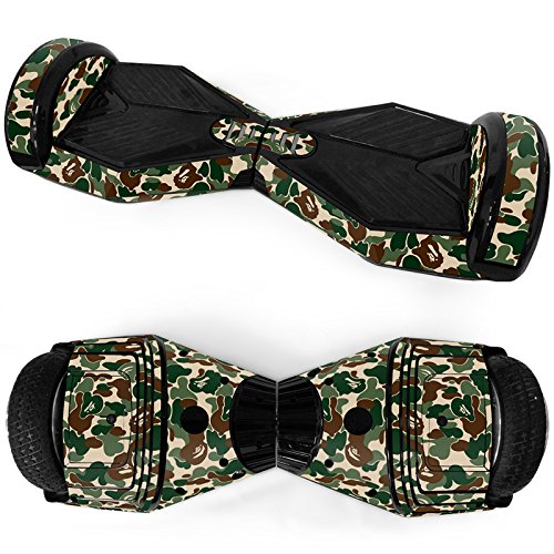Preisvergleich Produktbild Balance Scooter / Hoverboard Camouflage Grün Aufkleber