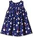 Pumpkin Patch Baby-Girls Owl and Friends Pinnie Dress, Reflex Blue, 12-18 Months