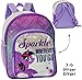 Produktbild Glitzer Effekt __ Kinder Rucksack - " My little Pony - Twilight Sparkle Einhorn " - Tasche - wasserfest & beschichtet - Kinderrucksack / groß Kind - Trinkflaschenhalter - Mädchen - z.B. für Kindergarten / Vorschule / Schule - Mädchenrucksack / Pferd - Einhörner - Haustier - Kita Kindertagesstätte - Kindertasche - Sport / Wanderrucksack - Kindergartenrucksack - Kindergartentasche / Vorschulrucksack - Vorschulranzen - Prinzessin - lila