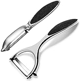Potato Peeler, Vegetable Peeler - 2 Pieces Tomato Peeler, Potato Peeler, Premium Stainless Steel Y Shape Rotating Peelers for
