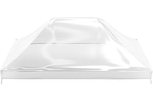 Lona GRAFT cenador 3x4m | Protector Techo contra Lluvia | Repuesto Impermeable Transparente | Impermeable | Protección contra Intemperie Carpa