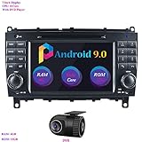 Eingebautes Bluetooth und Lenkradsteuerung: Mit dem eingebauten Bluetooth 4.0-Modul unterstützt es die Verbindung zu Ihren externen Geräten über Bluetooth. Die Lenkradsteuerung befreit die Hände von der Berührung des Bildschirms und macht das Fahren sicherer.