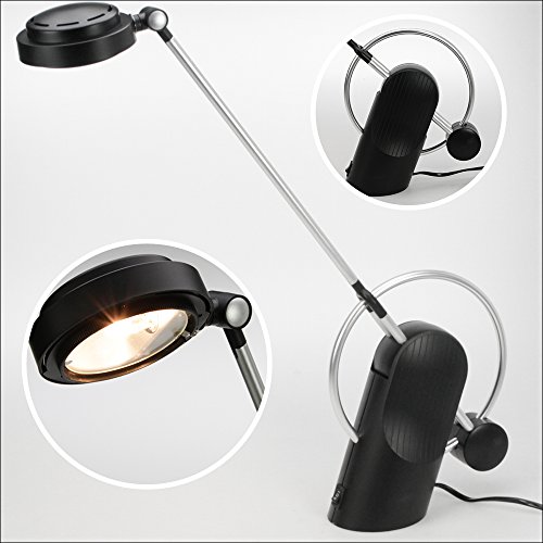 Preisvergleich Produktbild SAFE 74368 Halogen Schreibtischlampe Trend Design individuell einstellbar Helligkeit 2 stufig wählbar