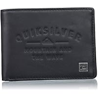 Quiksilver Mack IV Billetera, Hombre, Negro