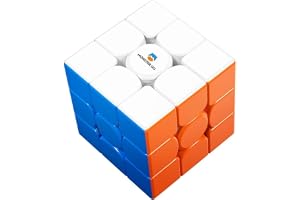 Monster Go 356 EDU Magnetisk Speed Cube 3x3 Stickerless Magisk Kub, Professionell Magnetkub med 48 Magneter,Puzzle Lämplig för Både Vuxna Barn