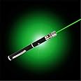 CAZINA Green Multipurpose Laser Light Disco Pointer Pen Lazer Beam with Adjustable Antena Cap to Change Project Design for Presentation