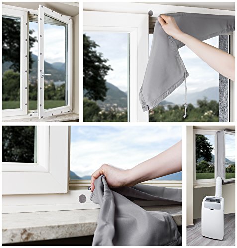 Wpro Luftabdichtungskit für mobile Klimageräte, CAK002 - 3