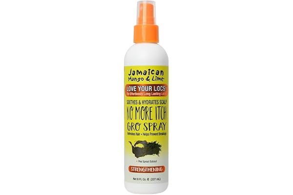 Rasta Jam Mango & Lime No More Itch Gro Spray 240 ml by Rasta