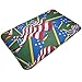 Produktbild Solomon Islands Flag with America Flag Funny Welcome Home Doormat Non-Slip Rubber Backing Indoor/Outdoor Decor Mat 31.5x19.5IN