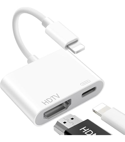 HDTV/HDMI Kabel Für IPhone & IPad – 2 Meter, 1080p, Übertragung Auf TV/Projektor