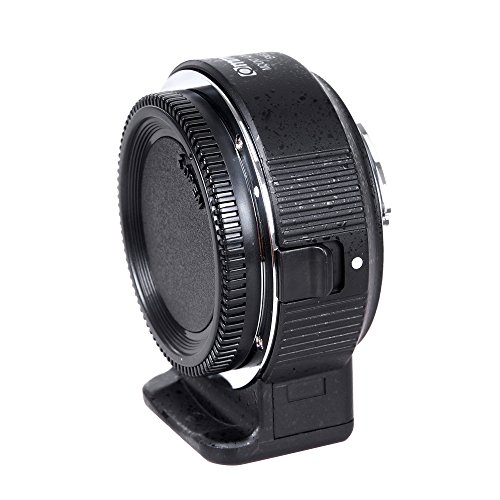Andoer Commlite ENF-E1 Lentille Electrique Adaptateur de Montage Bague AF Auto Focus VR R  glable Ouverture Exposition pour Objectif Monture Nikon F Sony E-Mount Cam  ra