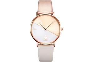 SHENGKE Creative Watch Ultra-Thin Strap Casual Fashion Quartz Minimalist Watch