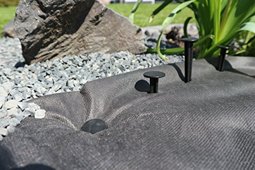 70 Stück Erdnägel, Erdanker zur Befestigung von Unkrautvlies (Made in Germany) - 9