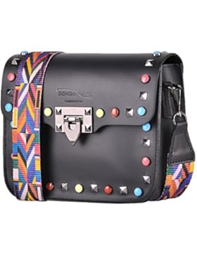 BORDERLINE by Denis Palbiani , Damen Henkeltasche 21 x 17 x 7.5 cm.