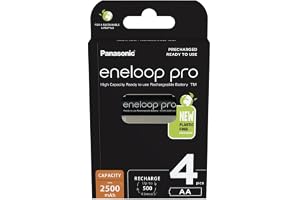 Eneloop Pro BK-3HCDE/4BE Batterier AA