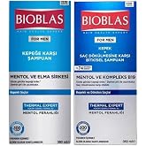 Bioblas For Men Erkek Mentol&elma Sirkesi Ve Kompleks B19 Şampuan 360 Ml X 2 Adet