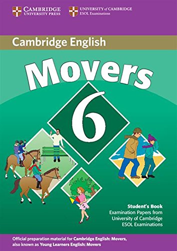 Cambridge young learners english tests movers per la scuola media: cambridge young learners english tests 6 movers stu