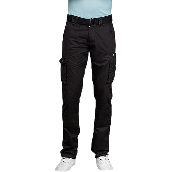 Surplus Royal Traveler Pantaloni Cargo – Colore Royalblack, Taglia XXL. Modello Classico Militare Con 10 Tasche, 100% Cotone Leggero. Comfort E Stile Per Tutti I Giorni. - 3