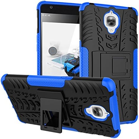 OnePlus 3 Case,AyiHuan Stylish Heavy Duty Shock Proof Armour Dual Protection Case Cover with Back Stand Bumper Protective Case For OnePlus 3,blue