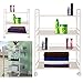 MultiWare Beauty Salon Trolley Therapy Dentist Hairdresser 4 Shelves Mini Side