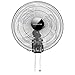 Produktbild Fan Wandventilator, Hauptschlafsaal-Büroeisenblatt/industrieller Ventilator/kommerzieller Wind/Zugseil-an der Wand befestigter Ventilator, Schwarzes, 18-Zoll-Metallwandventilator