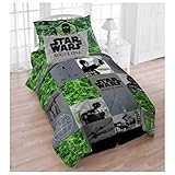 Star Wars Rogue un edredón Twin medidas 72 "x 86"; hecha de 100% poliéster.