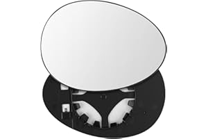 JINSENTGG Vetro a Specchio sostituzione per Mini One Cooper R55 R56 R57, Specchio Esterno Regolabile Adatto sostituzione per Mini Coupe R58 Roadster R59 Counteryman R60 Paceman R61, Lente Retromarcia (Giusto)