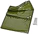 Produktbild 10T Zeltplane GS 400x500 wasserdichte Bodenplane Zelt-Boden Tarp Abdeckplane Grün mit Ösen & Heringe