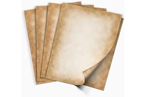 ‎JEAN-PHILIPPE DIETZ Jean-Philippe Dietz® 100 Vintage Briefpapiere - beidseitig bedruckt - hochwertiges Briefpapier - 120g Papier