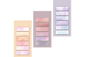 INSPUTOL 360-teilige Klebelaschen, Index-Tabs, beschreibbare Ordner, bunte, klebrige Index-Tabs, Seitenmarkierungen, Tabs für Seitenmarkierungen