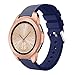 Produktbild Chartsea Sport-Uhrenarmband aus weichem Silikon für Samsung Galaxy Watch 42 mm Zubehör, navy, Strap width: 20mm Band Length: about 212MM