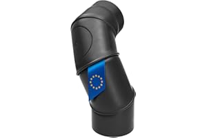 Raik Rauchrohrbogen Ofenrohr Multibogen 0-90° einstellbar mit Reinigungsöffnung Stahlblech 2 mm Senotherm schwarz Ø 150 mm für Kamin Kaminofen Holzkessel Holzvergaser Made in EU