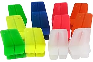 Cyclaire Brick Line Blocks (Pack of 12, Choice of Colours), line Blocks to Help Straight Brick Laying, Made in UK, Posted Quickly. (Bright Green)