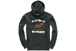 New Spirit Original Don't worry be cappy capybara Unisex Funny Kids Hoodie Jumper