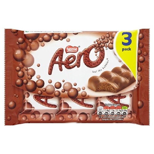 Preisvergleich Produktbild Aero Milk Bubbly Bar Multipack 4 X 27G