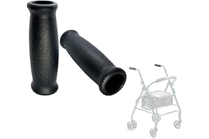 CHOYTONG Manopole di ricambio per deambulatore per deambulatori per anziani e pazienti disabili, 2,5 cm, 2 pezzi