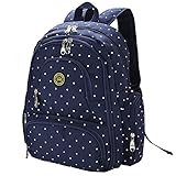 Baby Wickelrucksäcke,Coofit Babytasche Wickeltasche Rucksäcke Handtasche Mumie Tasche Nylon Tragetasche Schultertasche - 8