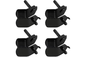 Laroal 4 Pieces Anti Vibration Isolator Bracket Gasoline Generator Shock Absorption Feet Anti-Vibration Tripod Pads For Engine Generator 168F 170F 2Kw-3Kw