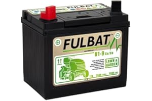 Batterie Fulbat Motoculuture Lawn mower U1-9 Ca/Ca 12 V 28 AH